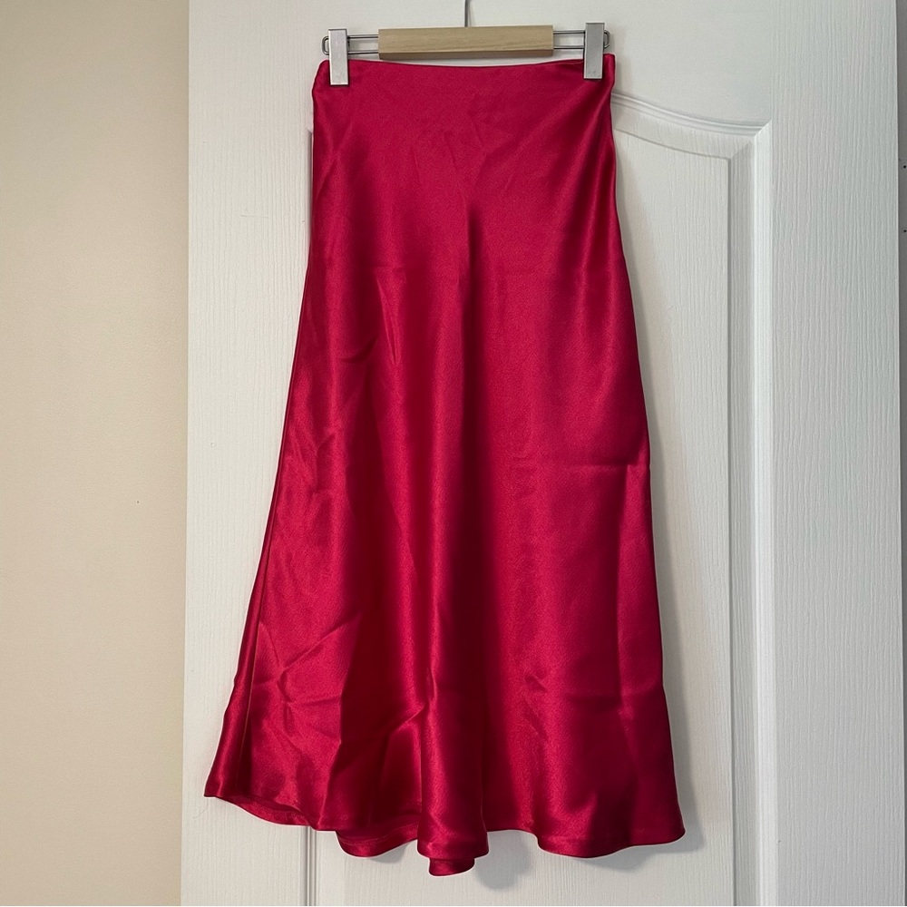 Zara Satin Skirt